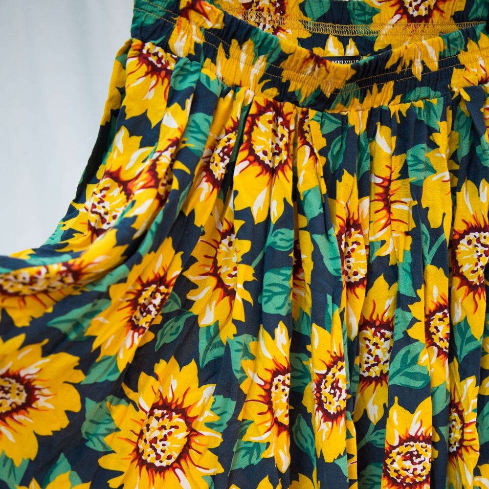 RARE Brandy Melville Luma Sunflower Skirt - Picture 5 of 10